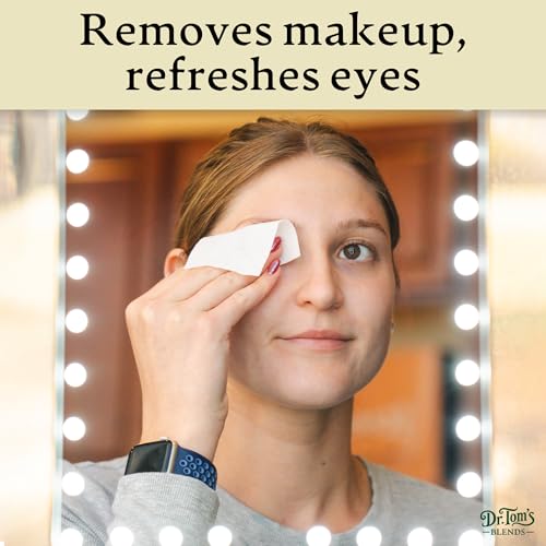 Dr. Tom's Blends Tea Tree Oil Eyelid Wipes 60pc