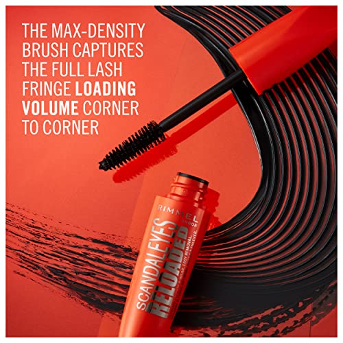 Rimmel Scandaleyes Clean Reloaded Extreme Black Mascara (Pack of 2)