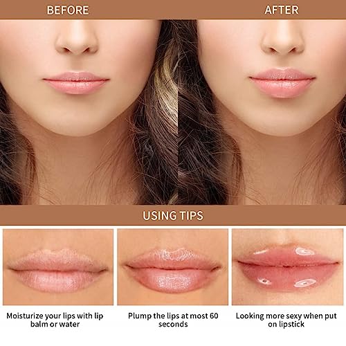 Manual Lip Plumper with Self-Suction Technology