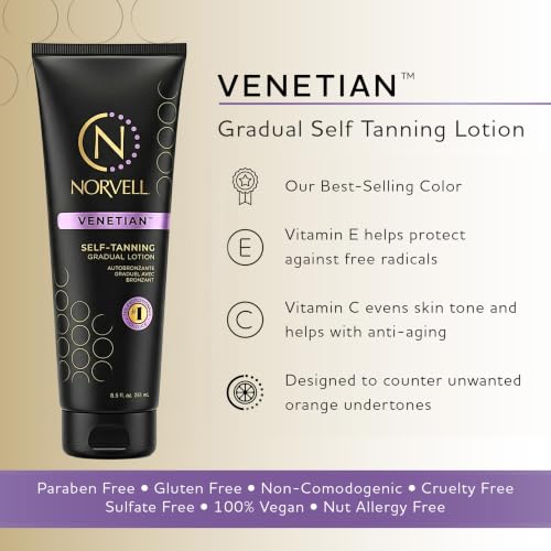 Norvell Venetian Gradual Color Extender Lotion 8.5 fl oz - Self Tan Variation