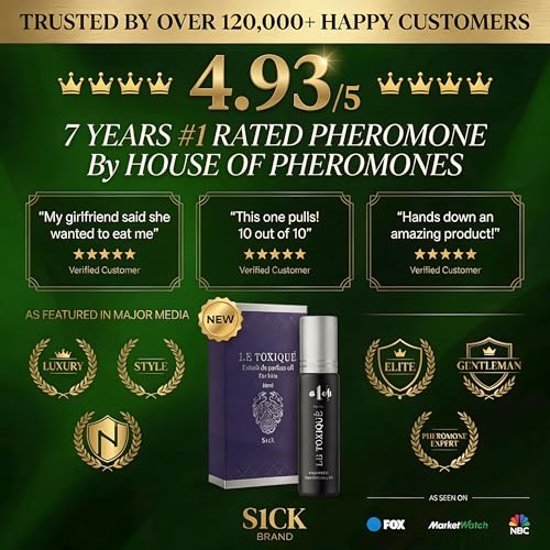S1CK Le Toxique Extrait de Parfum Pheromone Oil for Men –