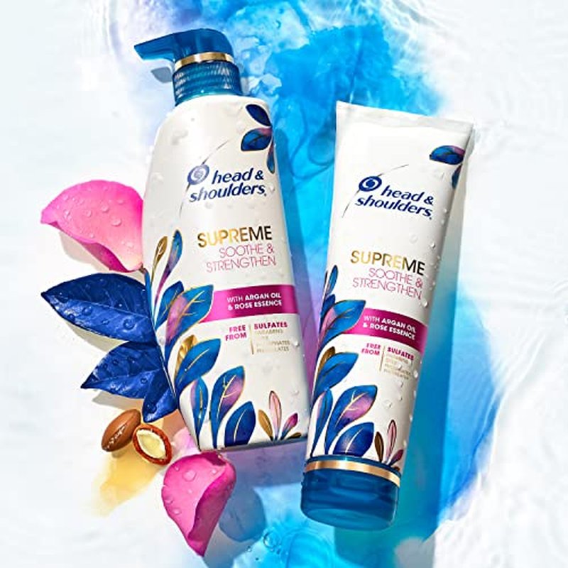 Head & Shoulders Supreme Anti-Dandruff Shampoo & Conditioner Set - 21.2 fl oz