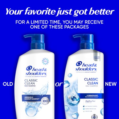Head & Shoulders Classic Clean Anti-Dandruff Shampoo 28.2 fl oz - Pack of 1