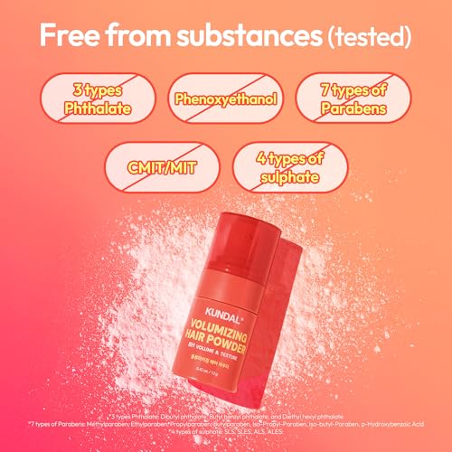 KUNDAL Volumizing Hair Powder - Vanilla Pistachio, 0.42 oz