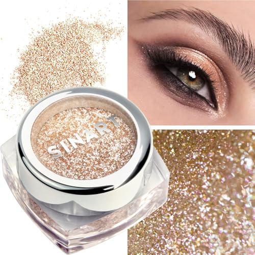 SINART Glitter Eyeshadow Powder 1g - Shimmer Eye Makeup