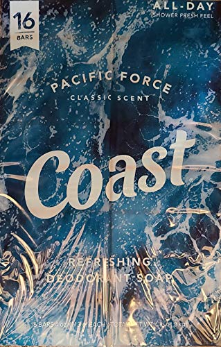 Coast Classic Original Scent 4oz, 8 Bars 2 Packs (total 16 count)