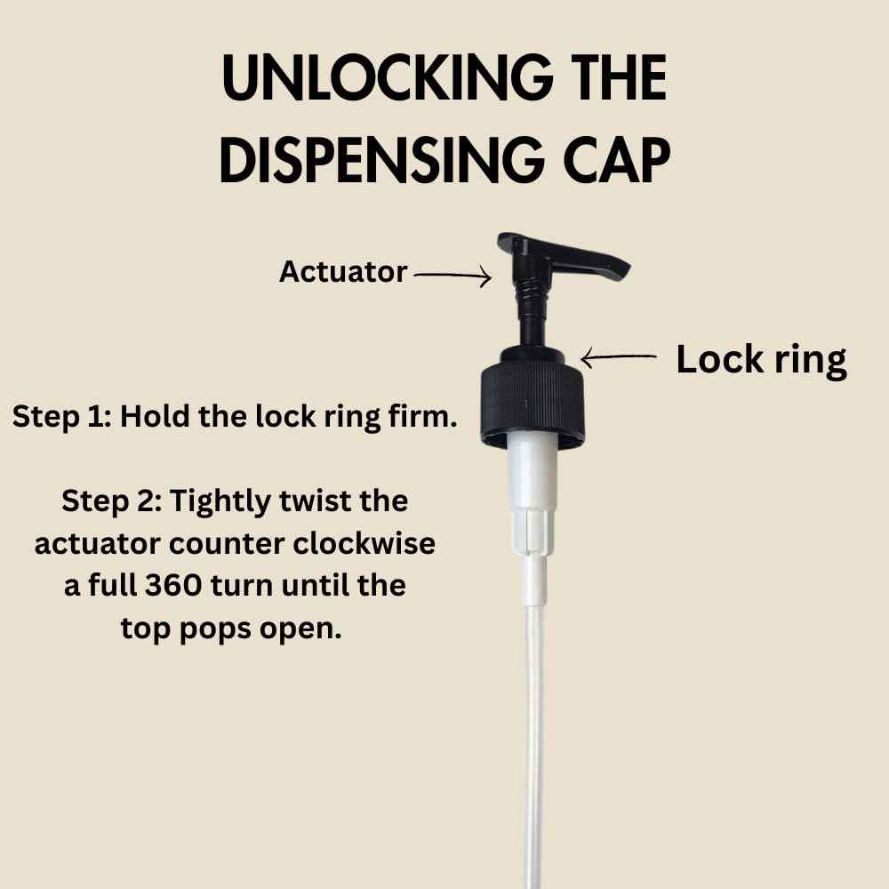 Dr. Woods Soap Bottle Pumps - Fits All 32 oz Bottles for Dr. Woods (Pack of 3)