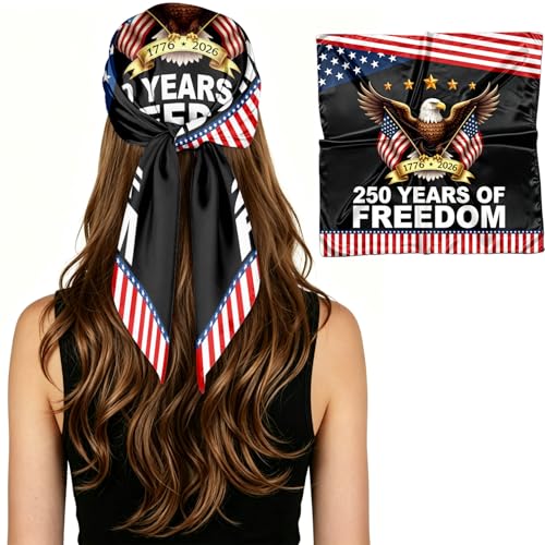 Large Satin Head Scarf for Women - Square Bandana & Sleep Wrap 27.5x27.5in