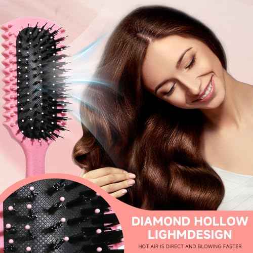 Curl Defining Brush, Curly Hair Brush Products With 3 Pcs Slick Back Hair Brush Set Bristle Brush Edge Control Teasing Comb for women (Purple)