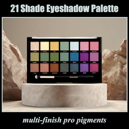 Profusion Wanderlust 21 Eyeshadow Palette – Matte & Shimmer