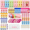 108 PCS Spa Party Supplies for Girls & Women, Spa Party Favors Include Face Masks Skincare, Hand Cream, Lip Balm, Under Eye Patches, Lip Mask and Foot Bath Bombs, Spa Birthday Sleepover Party Supplies