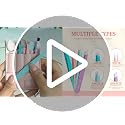 Sweet View 7-Piece Precision Tweezers Kit with Scissors & Razor