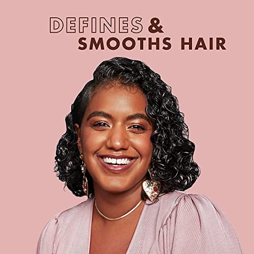 SheaMoisture Brand, Hair Styling Gel with Coconut and Hibiscus for Thick, Curly Hair (15 oz), Includes Flaxseed Anti Frizz Edge Control (3.5 oz), Shea Moisture Curly Hair Products