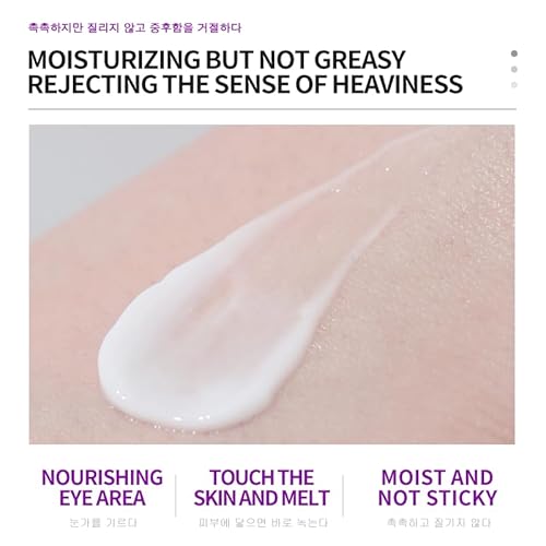 Korea Active Anti-Wrinkle Eye Cream 20g / Anti-Aging, Fade Fine Lines, Remove Dark Circles, Moisturizing and Repair Eye Skin, Prevent New Wrinkles, Rejuvenate and Tighten Delicate Eye Area