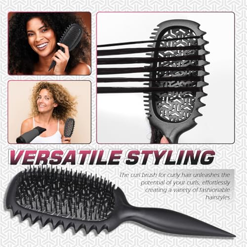 Candy Brush Curl Defining Vented Hair Brush for All Hair Types