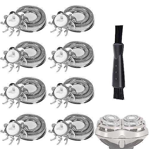 Shaver Replacement Blades compatible with Skull Shaver Pitbull Gold Pro Shaver £¬Men's Electric Shaver Replacement Heads,Replacement Heads for Electric Shavers£¬8Count