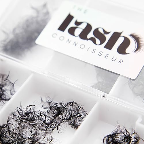 5D - CC Curl 750 Fans Mixed Promade Fans Lash Extensions | TLC Lash Supplies 4D to 16D Premade Fans 7 mm to 16 mm Mixed Length Thin Base Premade Fans Eyelash Extensions (5D - CC Curl, 13-14-15 mm)