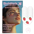 10pcs Face Makeup Patches,Strawberry Speckles, Beauty Face Makeup,Waterproof Strawberry Patches,Temporary Facial Strawberry Tattoo For Women.