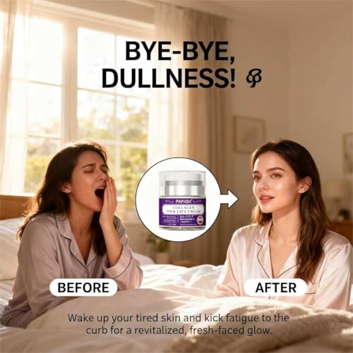 Instant Face Lift Cream Neck Firming Tight Moisturizer Women Men- Collagen & Tripeptide AH-8 Updated Formula For Eye D?collet? Firming Cream for Visible Tightening -Sensitive Skin - Day & Night