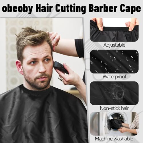 Professional 10-in-1 Barber Cape Kit for Men