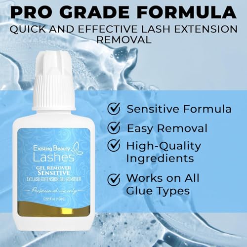 Existing Beauty Sensitive Eyelash Extension Remover Gel - 15ml, 1 Pack