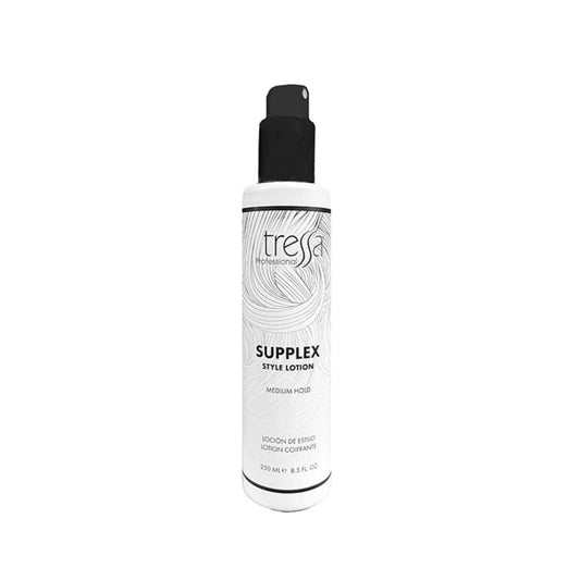 Tressa Supplex Styling Lotion Prevents Heat Damage from Styling Tools, Medium Hold, Light Weight Styling Radiance-8.5 Fl Oz (1 Pack)