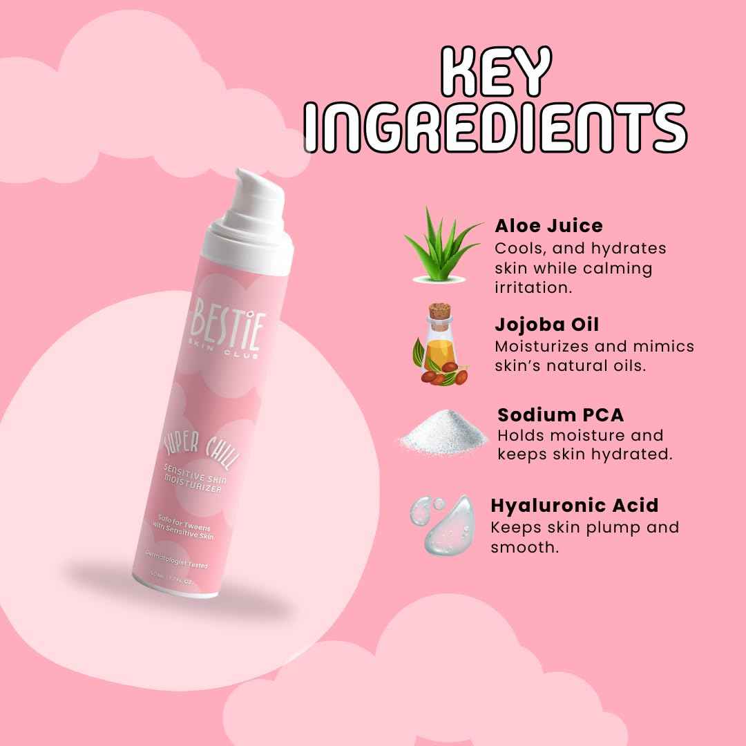 Bestie Skin Club Super Chill Sensitive Skin Moisturizer