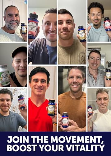 Lunakai Natural Testosterone Booster for Men - 60 Capsules