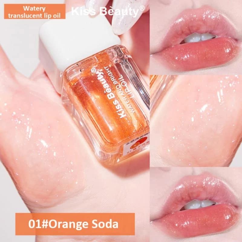 4-Piece Lip Oil & Gloss Kit - Hydrating, Plumping Lip Care