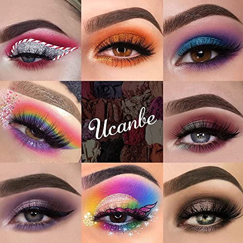 UCANBE 86 Color Eyeshadow Palette + 15pc Brush Set