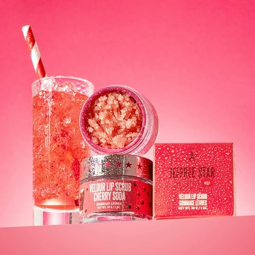 Jeffree Star Velour Lip Scrub - Cherry Soda 1oz