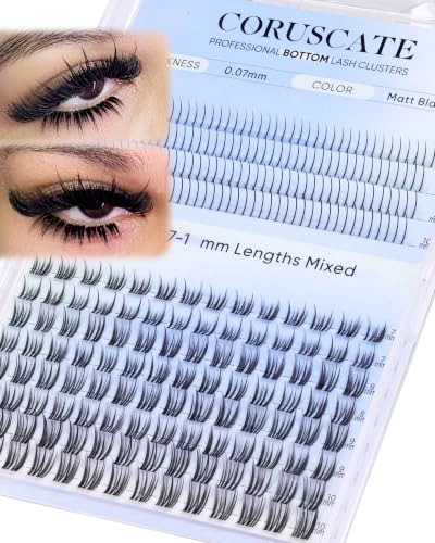 CORUSCATE Bottom Lash Clusters 7-10mm Spiky & Fairy Lashes