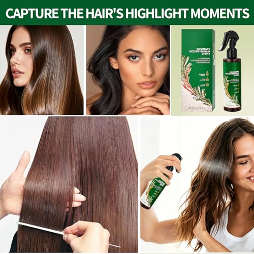 Rosemary & Rice Water Hair Growth Spray - 6.76 fl oz