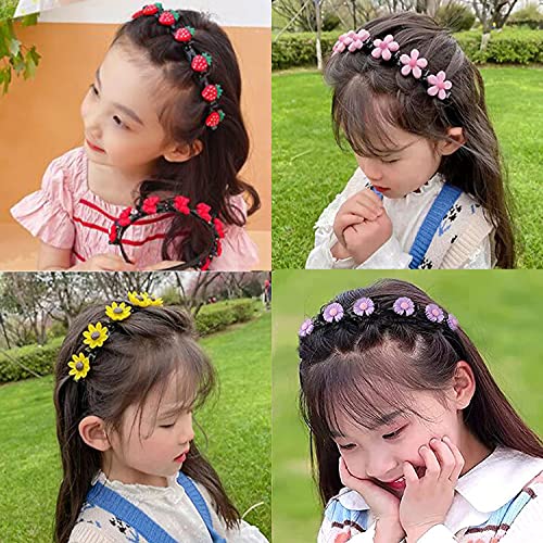 Princess Hair Clips Headband - 4 Pack Styling Set
