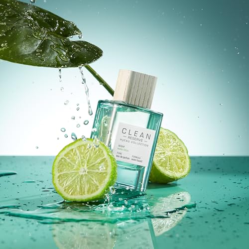 CLEAN H2EAU Water Lotus Fragrance Perfume 3.4 Fl Oz Hydrating, Long Lasting, Cruelty-Free