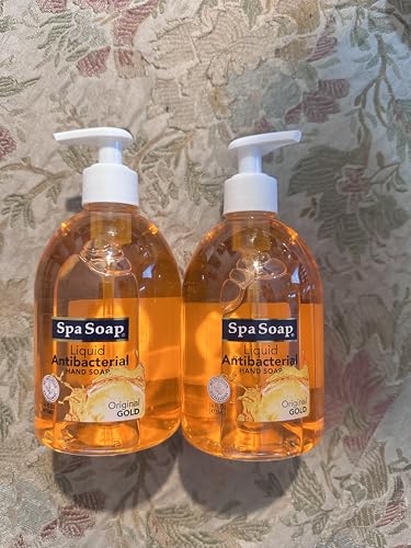 Spa Liquid Antibacterial Hand Soap 16 oz (2 Pack) – Gentle Moisturizing Formula
