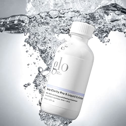 Glo Skin Beauty Beta-Clarity Pro 5 Liquid Exfoliant, 1.8 Fl Oz - AHA + BHA Clarifying and Balancing Exfoliant Treatment