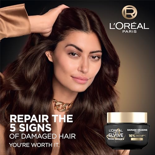 L'Oreal Paris Elvive Total Repair 5 Damage-Erasing Hair Mask, 8.5 fl oz