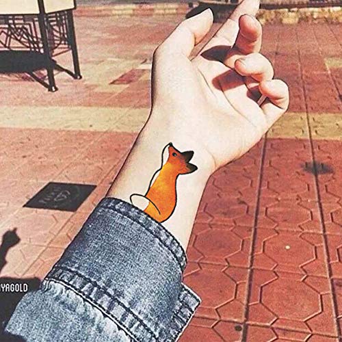 6 Sheet Temporary Tattoo Stickers for Kids – Cartoon Designs