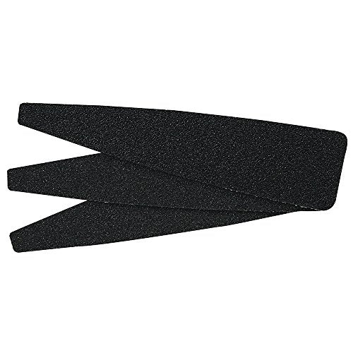 ForPro Professional Collection O-Files Pedi System Refill Strips, Black, 100 Grit, Adhesive Pedi File, 5.5¡± L x 1.5¡± W, 100-Count