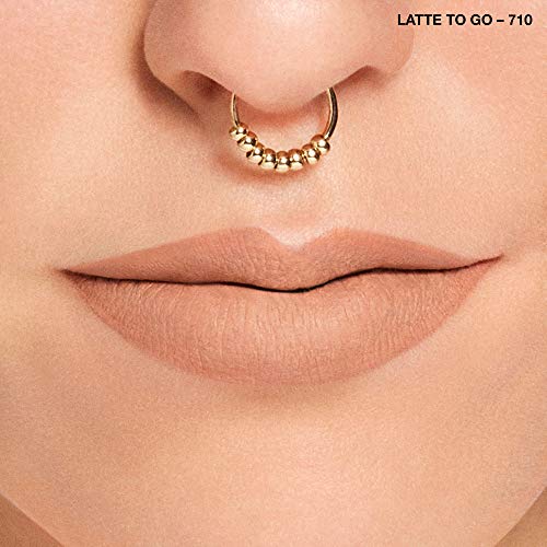 Rimmel Stay Matte Lip Liquid, Latte To Go, 0.21 Fl Oz (Pack of 2)