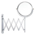Welllink 8Inch Max Wall Mounted Bathroom Mirror, 10X Magnification with 1X Side, High-Definition Glass, No Distortion, Chrome Finish