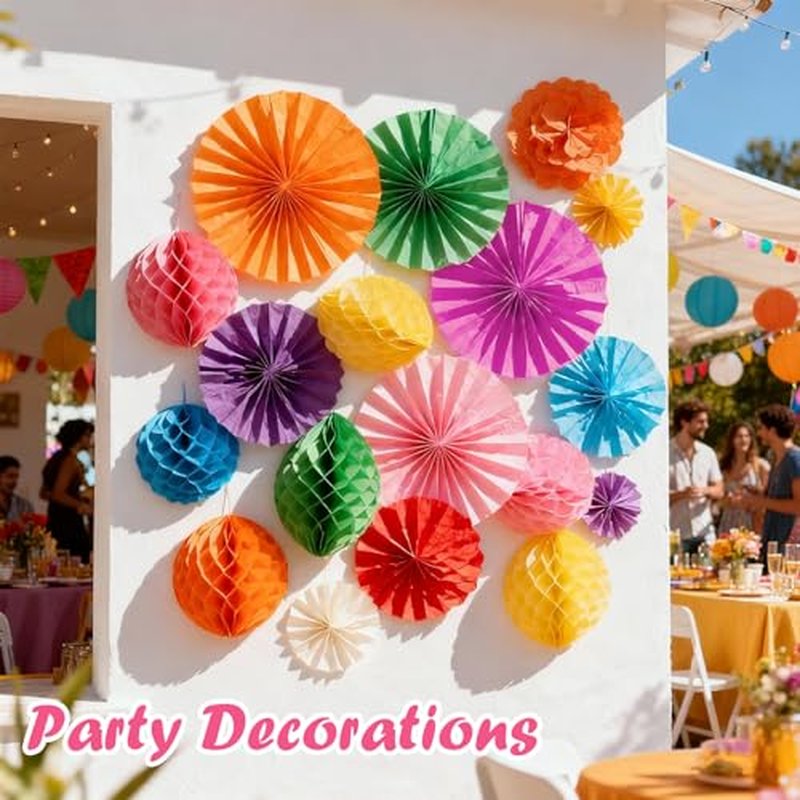 20-Color Tissue Paper 400 Sheets 10" x 14" Gift Wrap