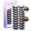 25mm Mink Lashes - Dramatic Wispy D Curl Full Volume