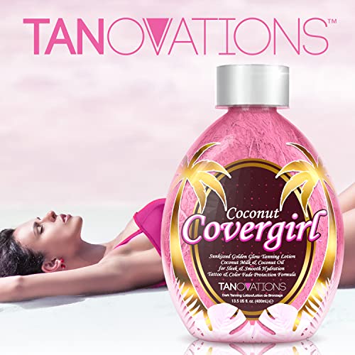 Tanovations Coconut Covergirl Sunkissed Golden Glow Bronzing Lotion (400ml)