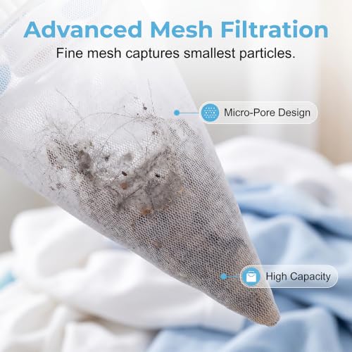 Pet Hair Remover Floating Mesh Bag for Washing Machine