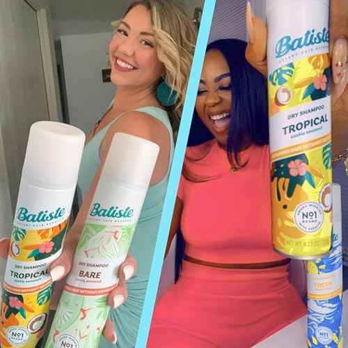 Batiste Dry Shampoo, Fresh Fragrance, Refresh Hair and Absorb Oil Between Washes, Waterless Shampoo for Added Hair Texture and Body, 5.71 oz