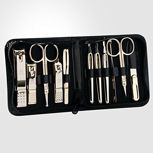 777 Three Seven Grooming Kit, 11 Pieces, TS-810CHROME