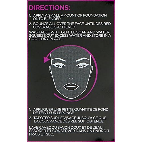 L¡¯Or?al Paris Makeup Infallible Blend Artist Makeup Blender Sponge, 0.8 oz