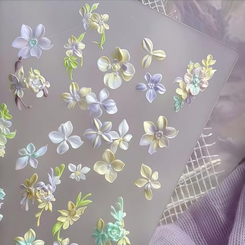 3D Flower Silicone Nail Mold for Nail Art & DIY Accessories